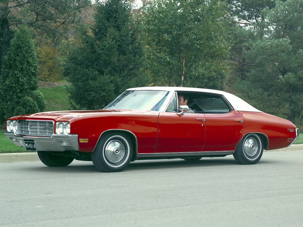 Buick Skylark 4 поколение, рестайлинг, седан (1969 - 1972)